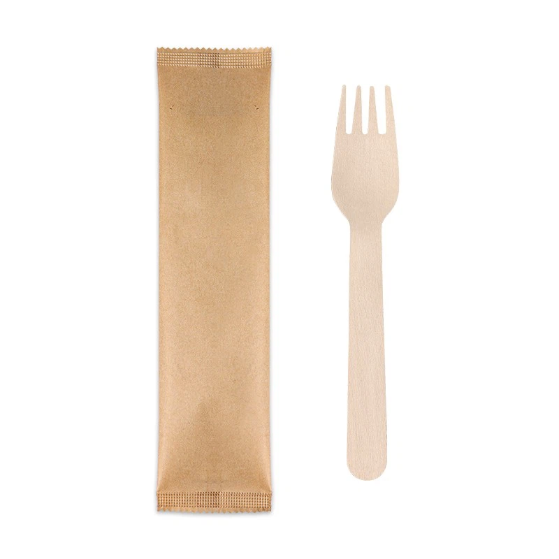 Disposable wooden fork (6)